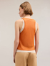 Jersey top with ribbed tank top image number 1