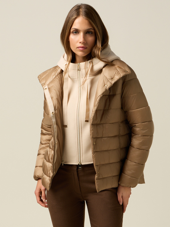 Combined down jacket