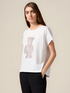 Cotton T-shirt with appliqués image number 0