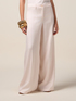 Satin palazzo pants image number 3