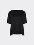 Cotton t-shirt with ruffle back image number 4