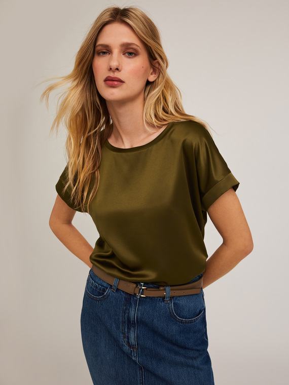 T-shirt bi-matière