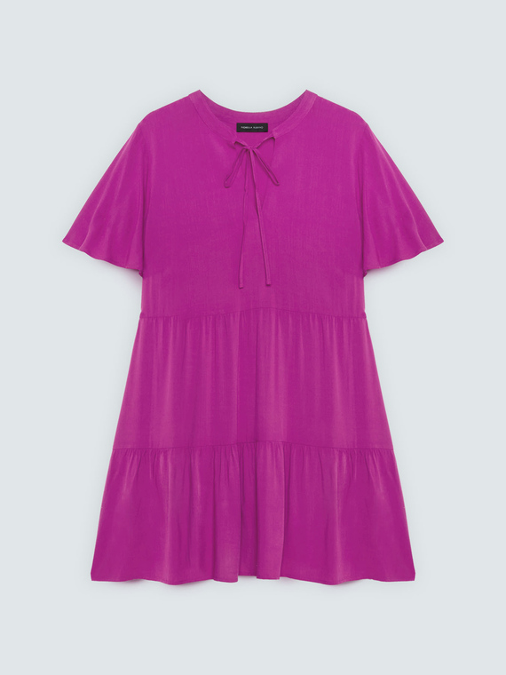 Smile Kleid kurz mit Schleife