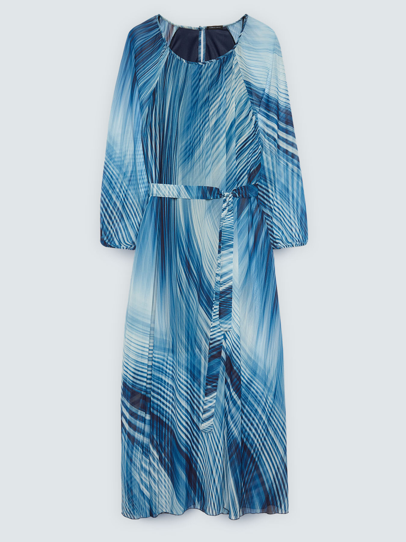 Printed long dress image number 5