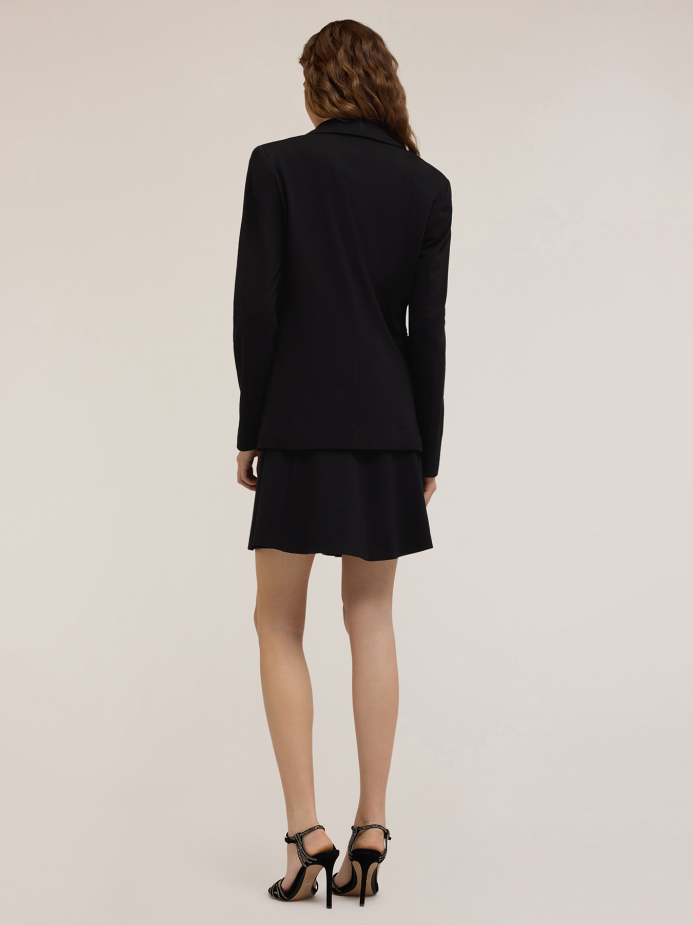 Blazer monopetto in punto milano image number 1