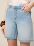 Bermuda in denim chiaro image number 2