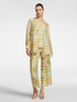 Pantaloni cropped stampati image number 0