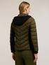 Lightweight bi-material down jacket image number 1
