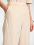 Stretch cotton balloon trousers image number 3