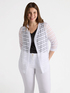 Striped shrug image number 0