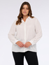 Camicia in georgette con micro borchie image number 2