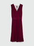 Plisseekleid mit V-Ausschnitt image number 4