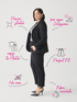 Joggers aus Scuba-Krepp image number 6