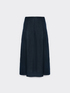 A-line linen skirt image number 4