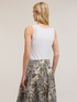 Top with georgette edges image number 1