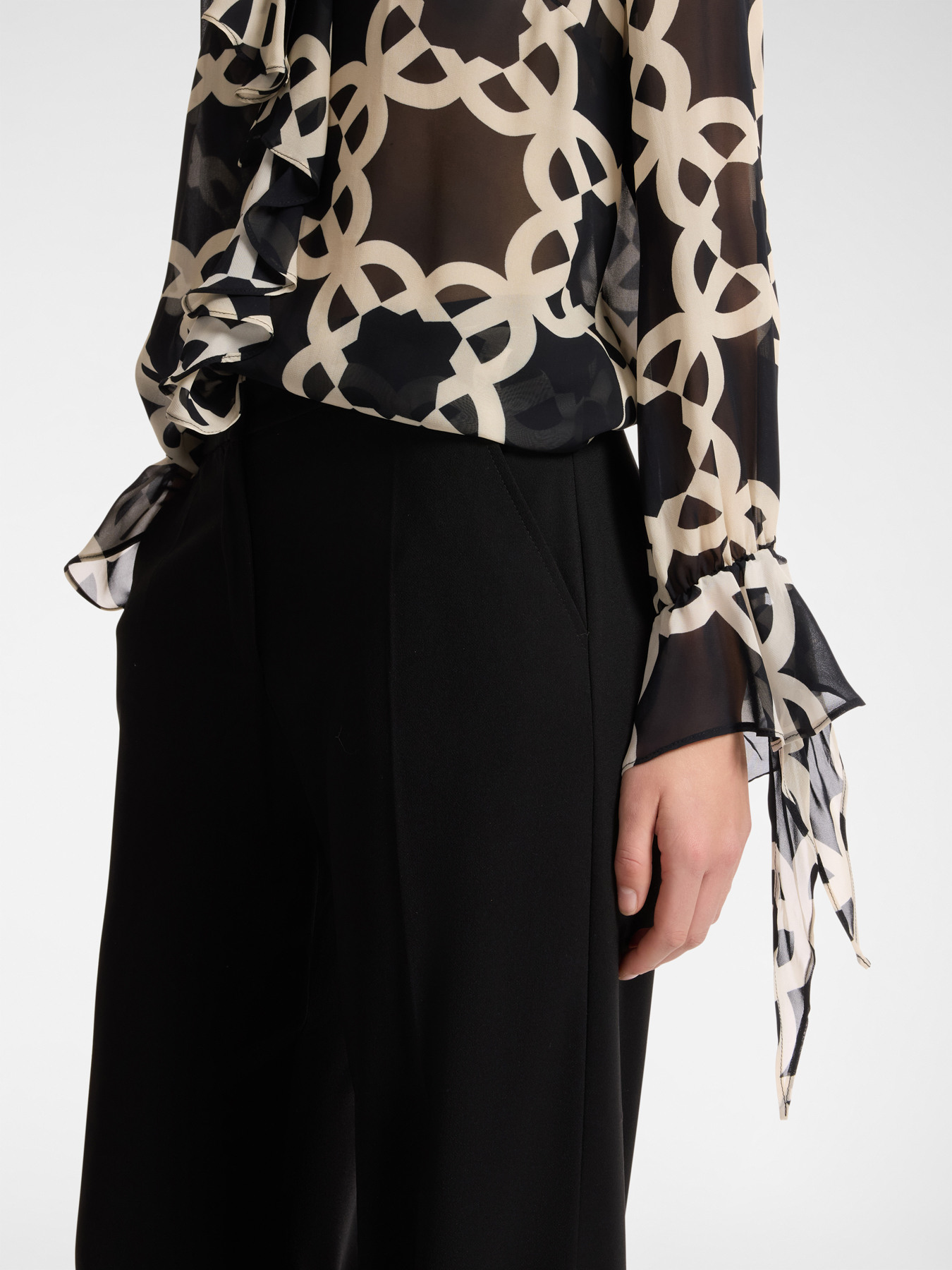 Monogram Blouse image number 3