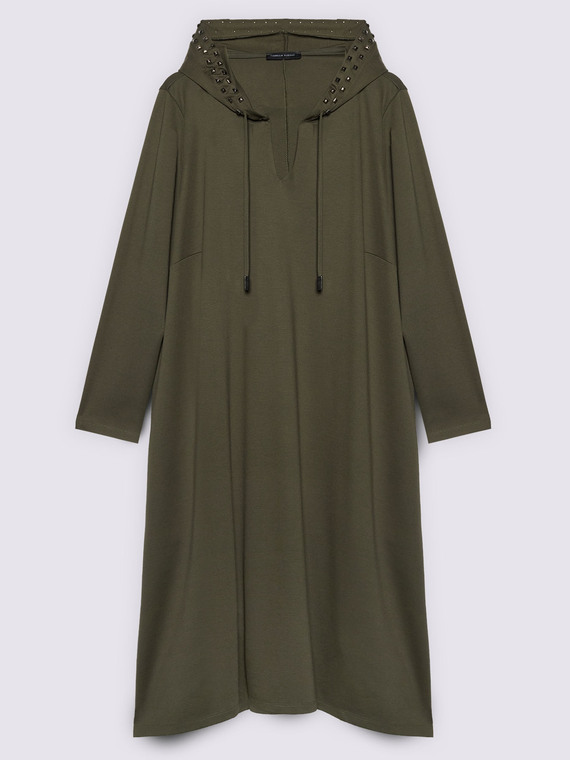 Long dress with hood