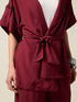 Kimono shirt with belt image number 2