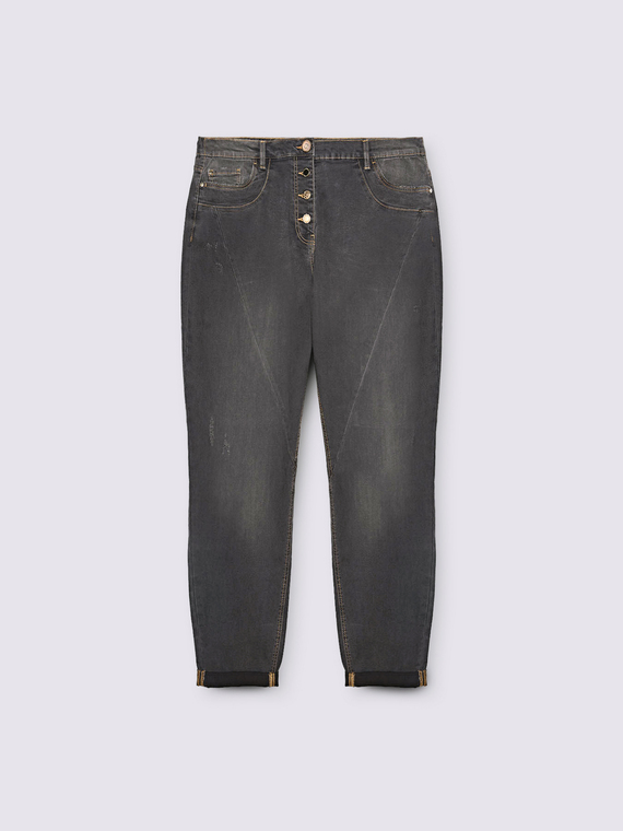 Jeans Barrel Stone Washed