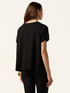 Oversized T-shirt with decorative buttons image number 1
