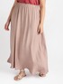 Long viscose skirt image number 2