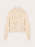 Openwork sweater with turtleneck image number 4