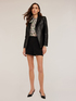 Einreihiger Blazer aus beschichtetem Stoff image number 2