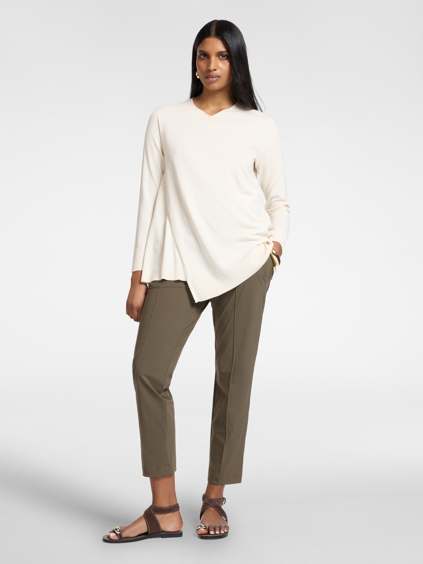 Jersey trousers image number 0