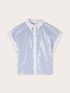 Camicia a righe full paillettes image number 4