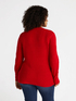 Pullover mit V-Ausschnitt aus Baumwollgemisch image number 1