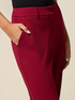 Cropped-Hose aus Crêpe-Stoff image number 2