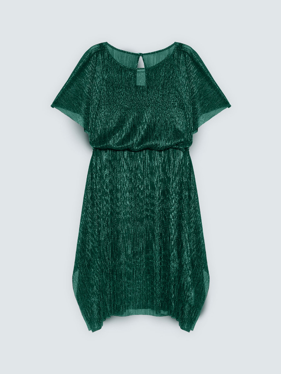 Kleid aus Lurex-Creponne