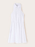 Hemdblusenkleid aus Baumwoll-Lochstickerei image number 4