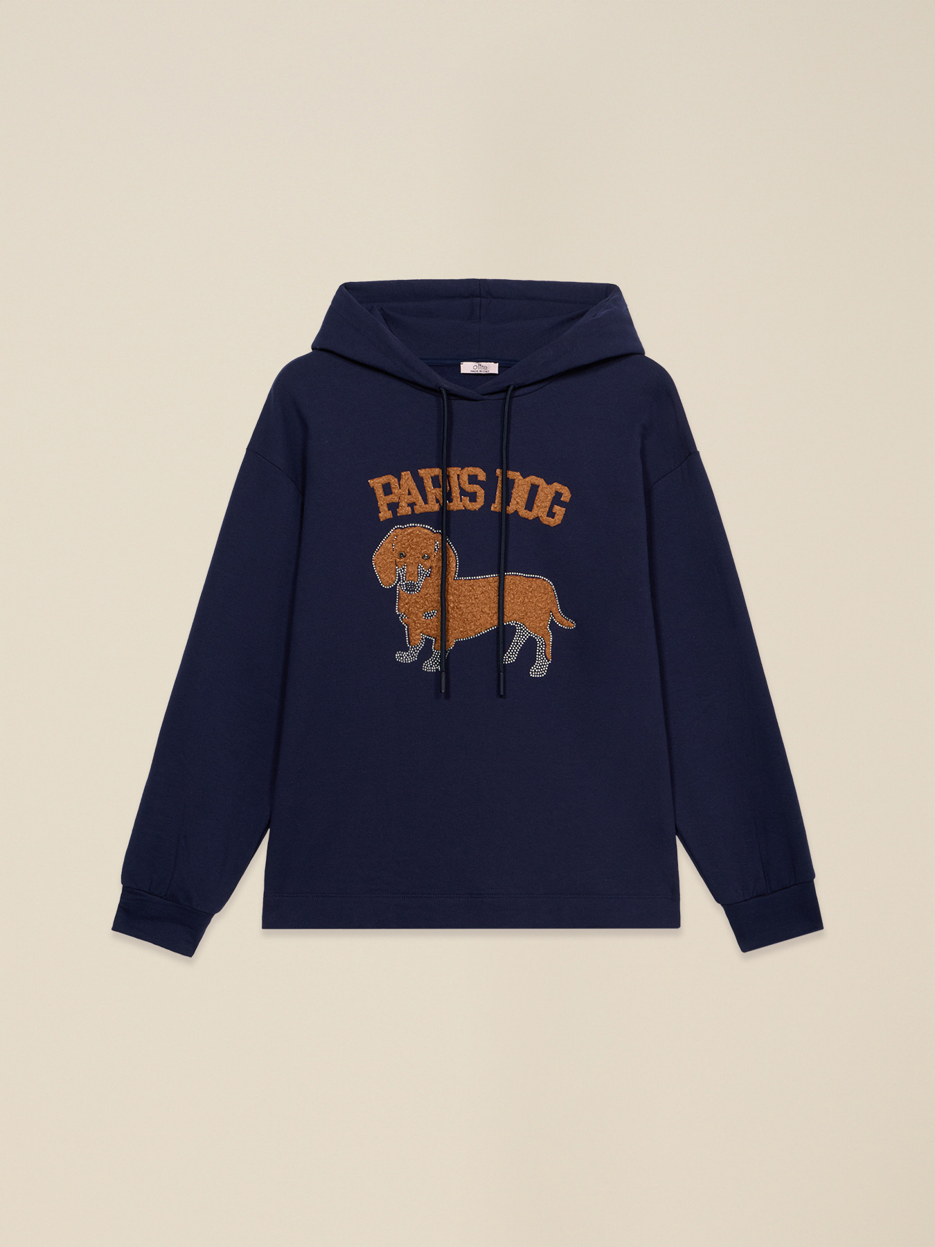 Sweatshirt with patches and appliqués image number 4