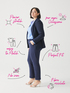 Blazer aus Scuba-Krepp image number 6