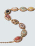 Collana con pietre multicolore e strass image number 2