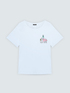 Jersey t-shirt with New York embroidery image number 4