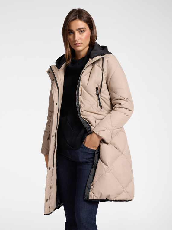 Piumino in nylon mat