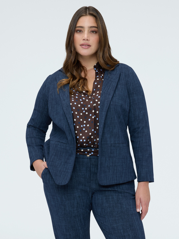 Blazer aus Punto Milano