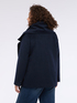Wool blend jacket with hood image number 1