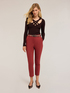 Ribbed jumper with worked neckline image number 2