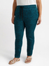 Gerade geschnittene bedruckte Hose image number 2