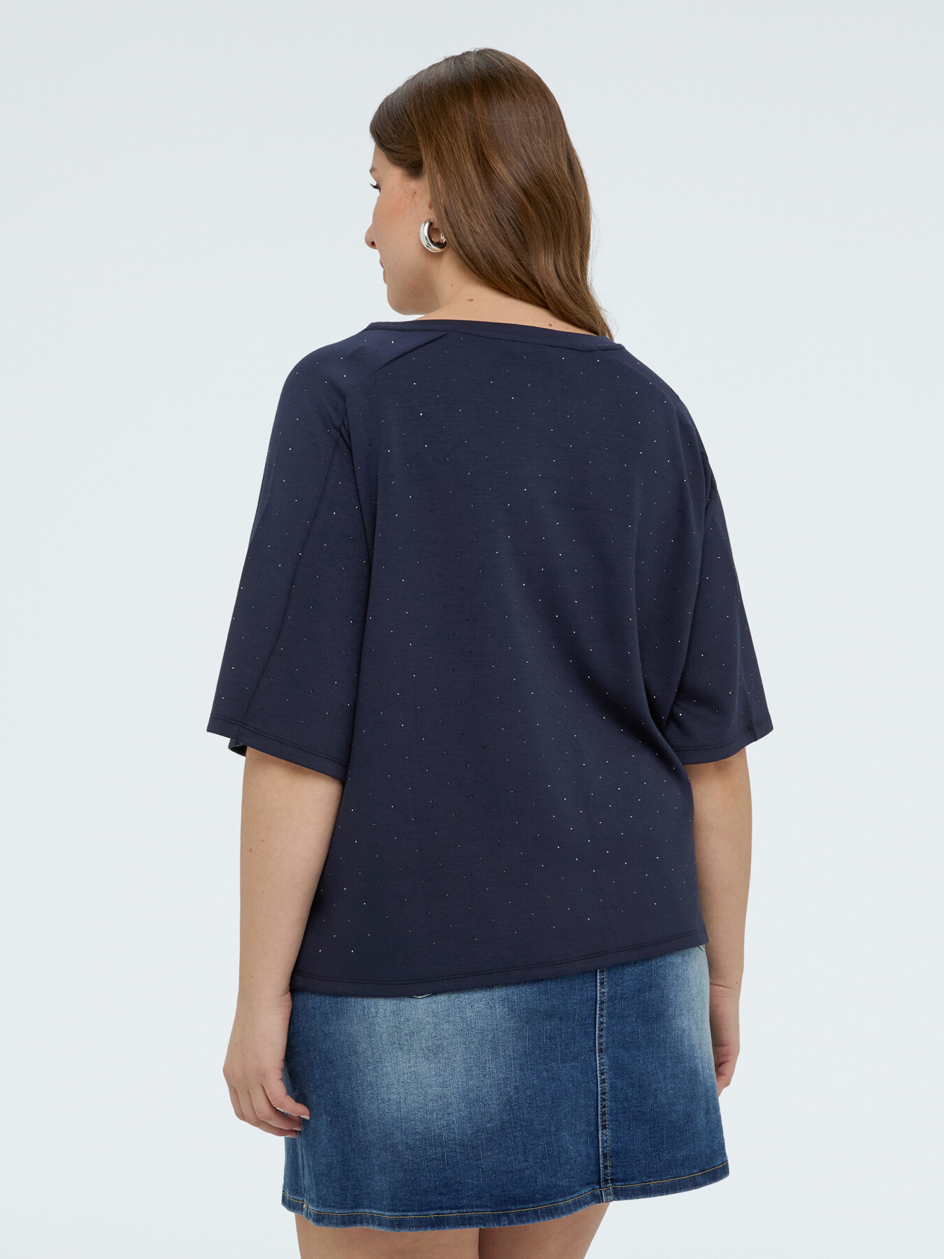 Felpa con applicazioni luminose image number 3