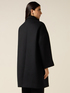 Cappotto misto lana con colletto gioiello image number 1
