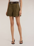Pleated shorts image number 2