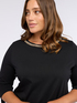 T-Shirt aus Jersey mit Kette am Ausschnitt image number 3