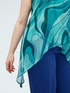 Top en georgette imprim&eacute; image number 3