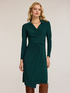 Rochie din jerseu drapată image number 2