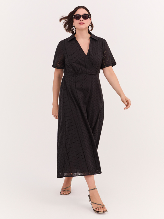 Kleid im griechischen Stil DREAM aus Lochstickerei