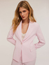 Crepe fabric single-breasted suit jacket image number 2